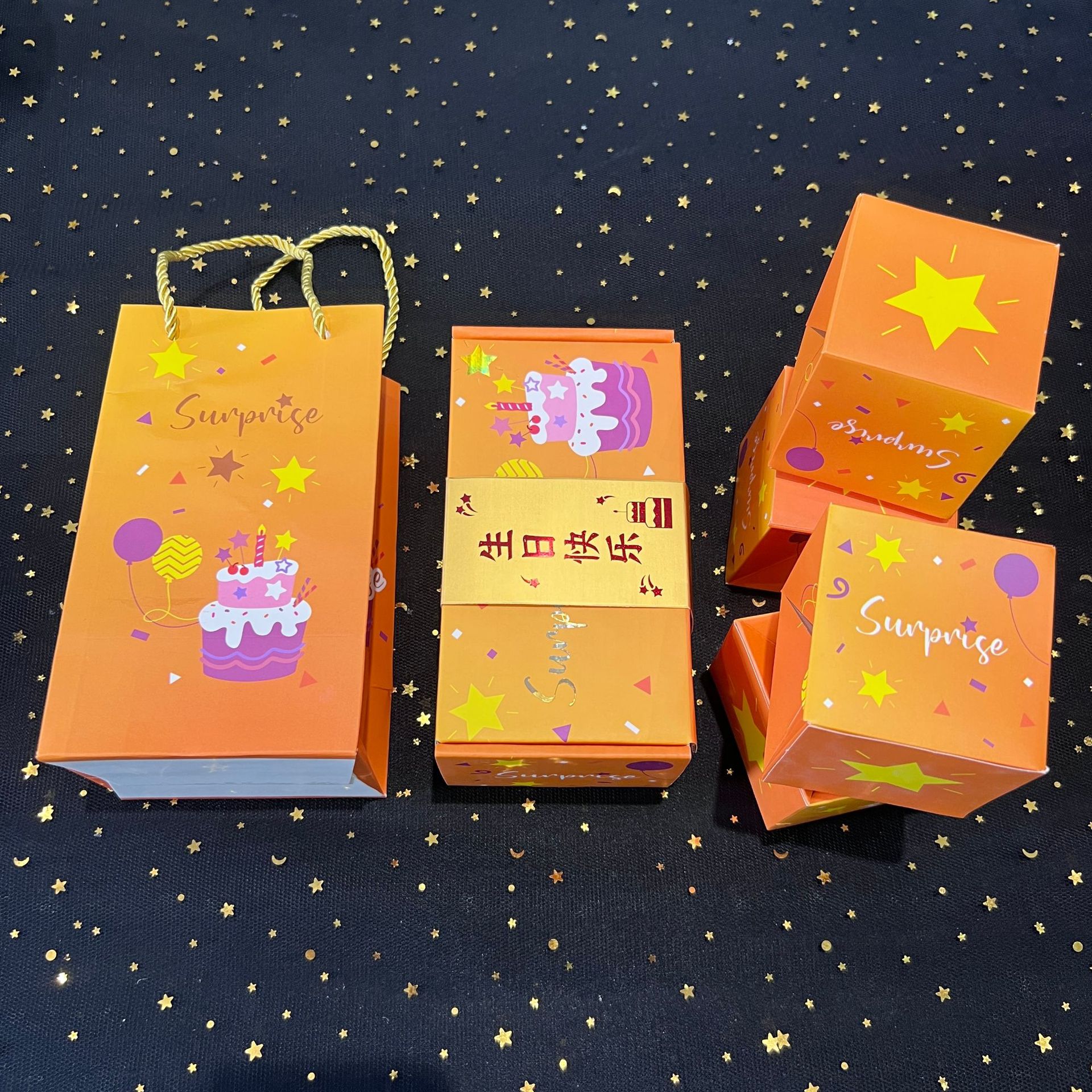 Día de San Valentín sorpresa Bounce caja te amo ciego caja aniversario regalo para niñas pareja creativa caja de regalo sobre rojo