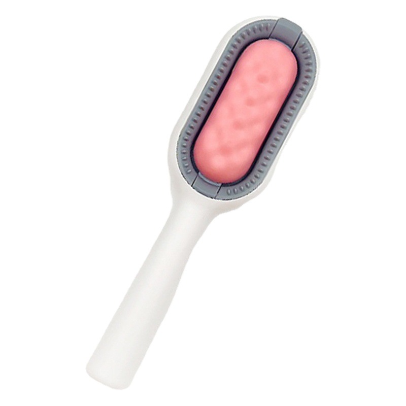 Tazón para perros, colgable, de acero inoxidable, con bebedero y comida en un solo accesorio