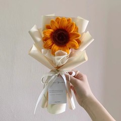 完成品創意ツイストヒマワリ小花束誕生日プレゼント写真道具卒業シーズンプレゼントプレゼントプレゼントプレゼントプレゼント