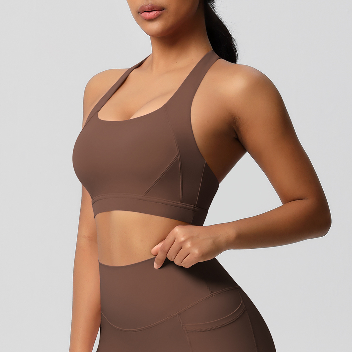 168g Weight Sleeveless Sleeve Length Nylon, Spandex Fabric Type Short Top Length Sports Vest Tops Type Fitness, Yoga, Running Occasion U Neck Neckline Solid Color Pattern Sport Style Style S, XL Size Sport Style Solid Color Nylon Spandex U Neck Active Tops Sports Vest 3