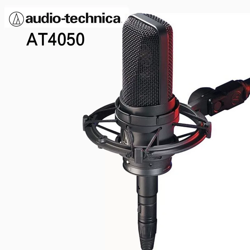 Профессиональный микрофон Audio Technica/Iron Triangle AT4050 для звукозаписывающей комнаты, большой вибрационный пленочный емкостный микрофон