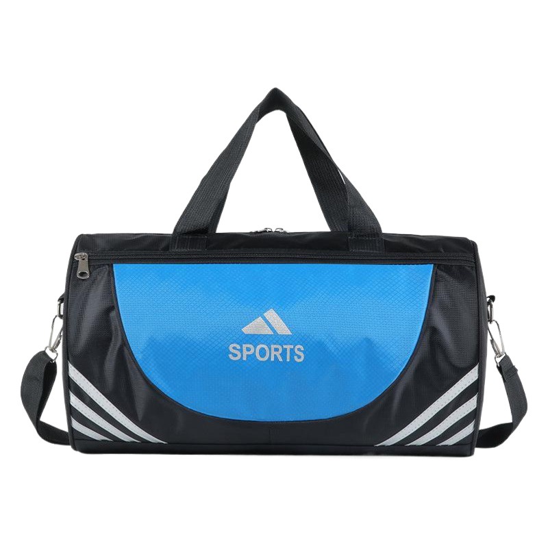 Bolsa de deporte transfronteriza para hombre, bolsa de yoga y natación con separación de seco y húmedo, gran capacidad, ligera, portátil para viajes de negocios.
