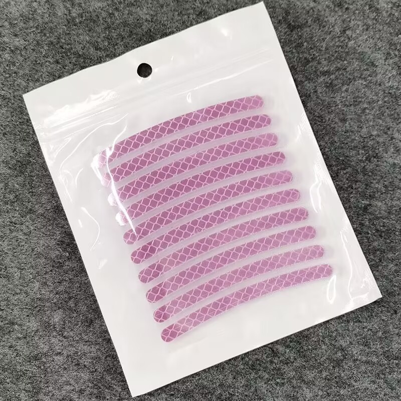 Wheel hub reflective stickers (purple) 20 pieces