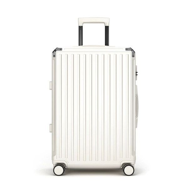 With zipper, durable, white