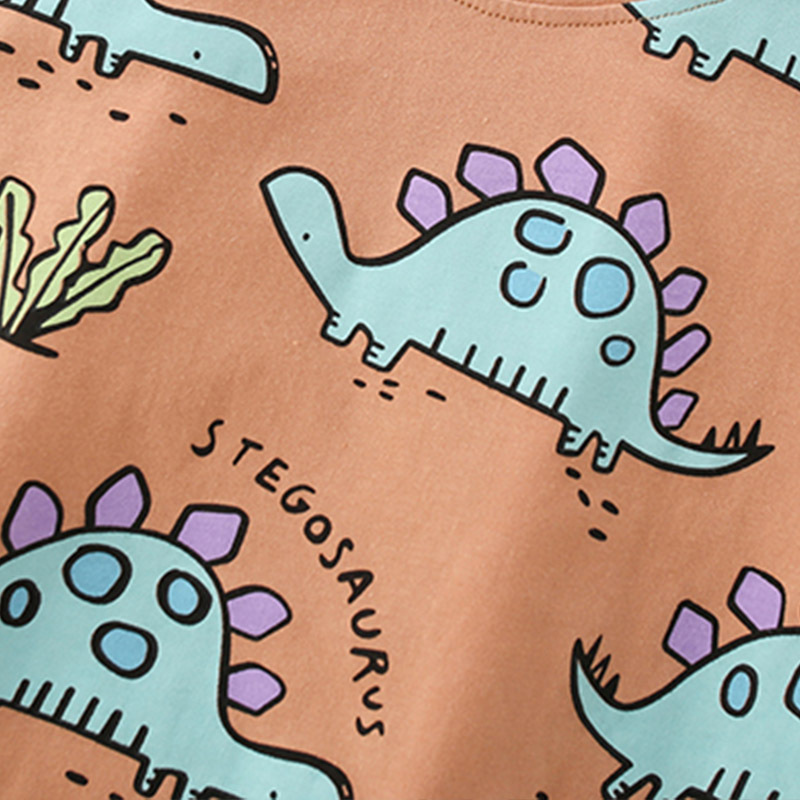 Malwee ropa para niños de verano nuevo estilo europeo y americano para niños pequeños y medianos cuello redondo casual mangas cortas pantalones de cintura elásticos set para niños