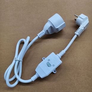European Standard Leakage Protection Power Cord European Leakage Protection Plug Water Heater/Smart Toilet Power Cord Plug