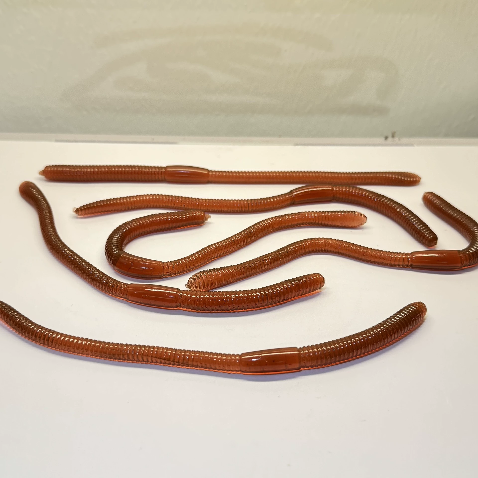 Трансграничная экспортная мягкая резиновая эластичная искусственная личинка, детская игрушка, приманка для рыбалки, искусственная приманка, статическая модель насекомого