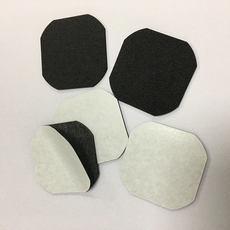 不干胶泡棉垫片方形EVA单面胶自粘垫圆形eva泡棉垫海绵防滑垫