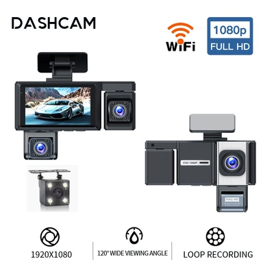 WiFi Panoramic Recorder, Driving recorder - c-8-3inch-four-record-wifi