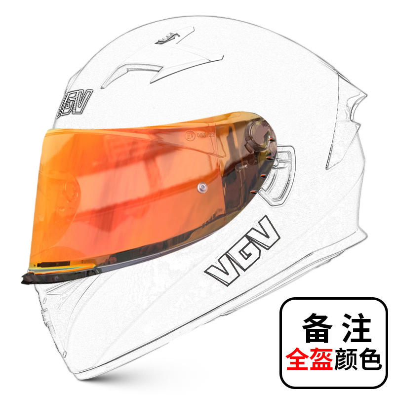 [En stock] Casco de motocicleta certificado 3c Casco completo para hombre Casco de seguridad de motocicleta de cuatro estaciones de doble lente de invierno