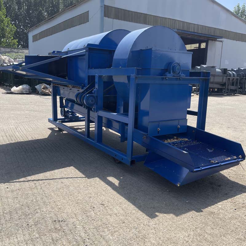 900型大豆脱粒机多功能柴油打谷机农场藜麦谷穗脱粒机