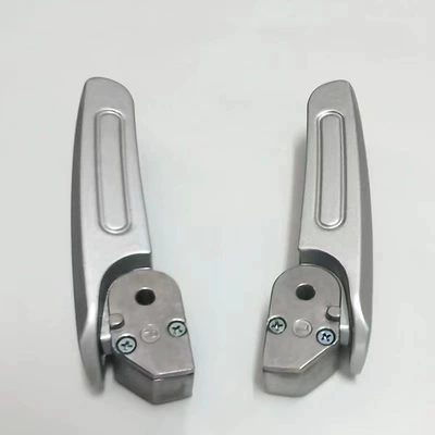 Knife collar table Bell Y3 ya Xiaodi Boyue woqu GT Dajiang electric bottle car rear footrest folding pedal foot (Electric vehicle pedal) - white-pedal-pay