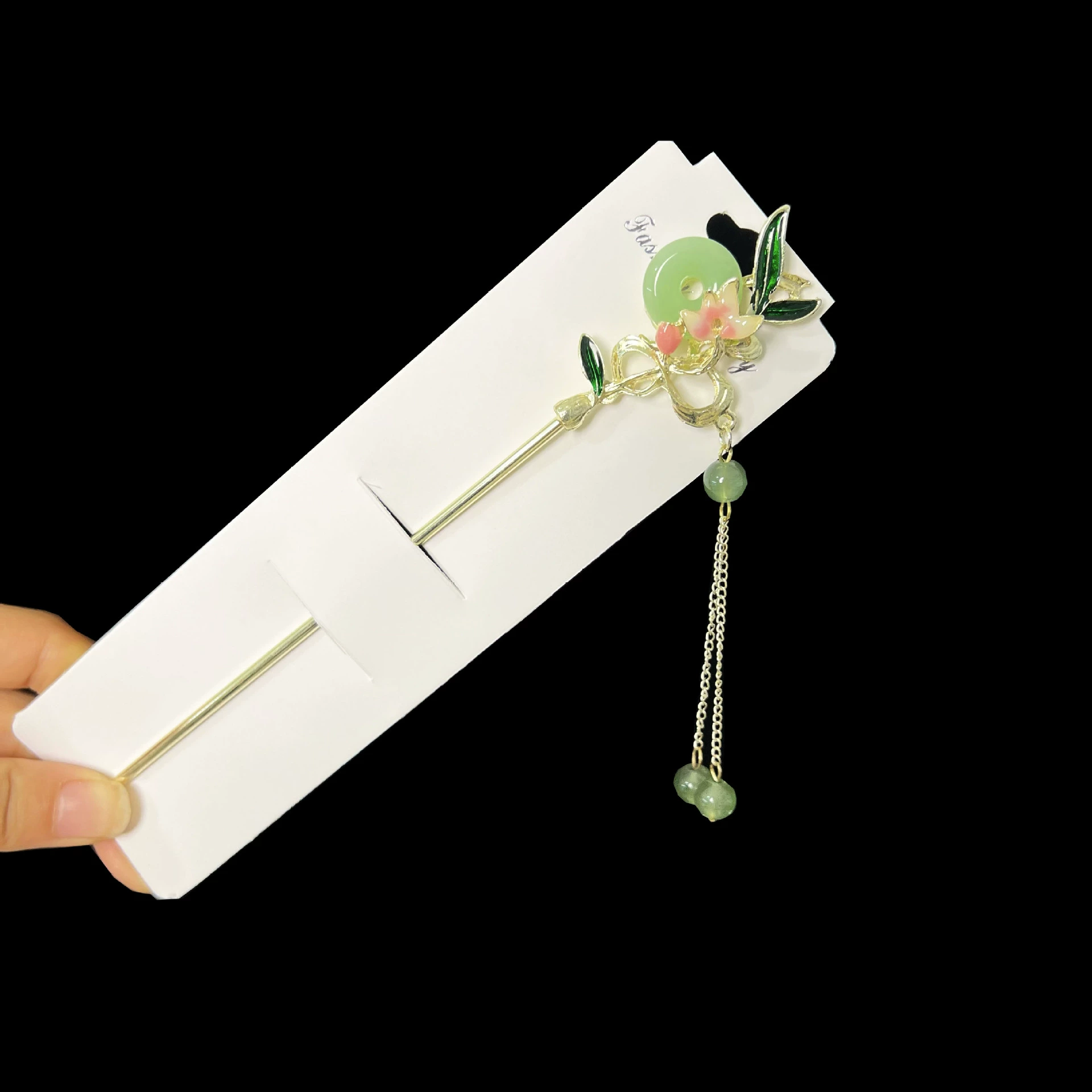 Hairpin Hanfu заколка для волос, орхидея цветочный декоративный аксессуар для волос, простая элегантная китайская стиль