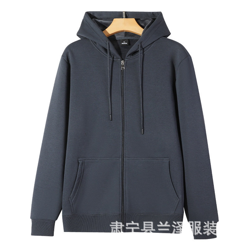 秋冬重磅420g华棉银狐绒拉链卫衣男女款连帽开衫美式休闲保暖外套|undefined