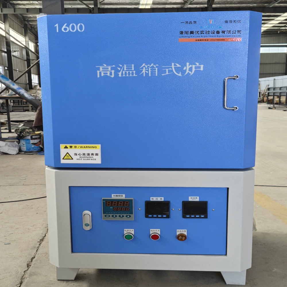 1600 ℃ Муфельная печь 300200200 Интеллектуальная программа контроля температуры с простым управлением