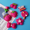 Rose red Lollipop strawberry series diy resin Jewelry Gadgets Cream gel Mobile phone shell parts