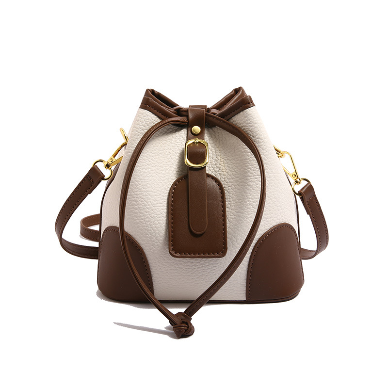 Bolsa de balde de explosión de comercio exterior para mujeres 2025, nuevo estilo universal bolso de hombro simple de alto impacto bolso de nicho de color