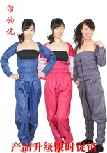 爆汗服 健身服 不减胸高腰裤桑拿跑步艺体生健身房舞蹈运动套装