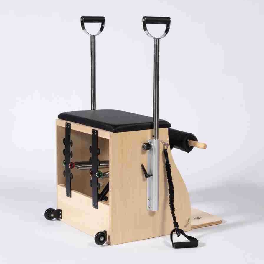 Customized Stable Pedal Chair Wholesale Pilates Large Equipment Yoga Studio Stretching Plastic Trainer Pilates Stable Pedal Chair