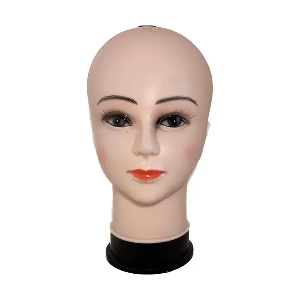 Model Head Mannequin for Scarf and Hat Display, Mannequin Head Display Stand 1709 [Blow Mold No. 1] Source Manufacturer