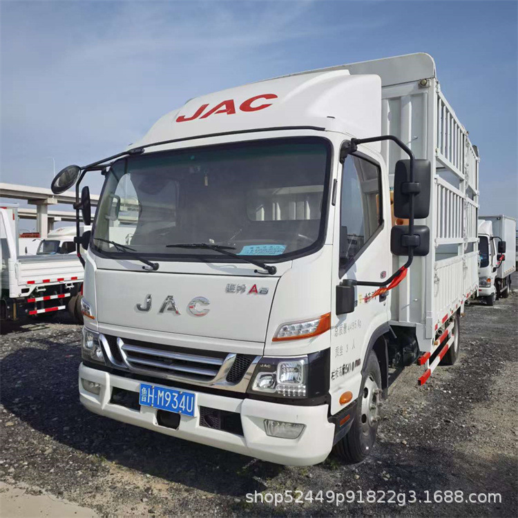 Used 4.2m Jac Junling High-Cab Transport Truck with 150-Horsepower Diesel Engine, Agent for Customs Clearance
