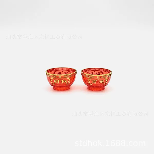 Shuanglong Crystal Cup Tribute Cup Wine Glass Holy Water Cup Buddha Supplies Source Factory Direct Approval Dongheng DH-2016