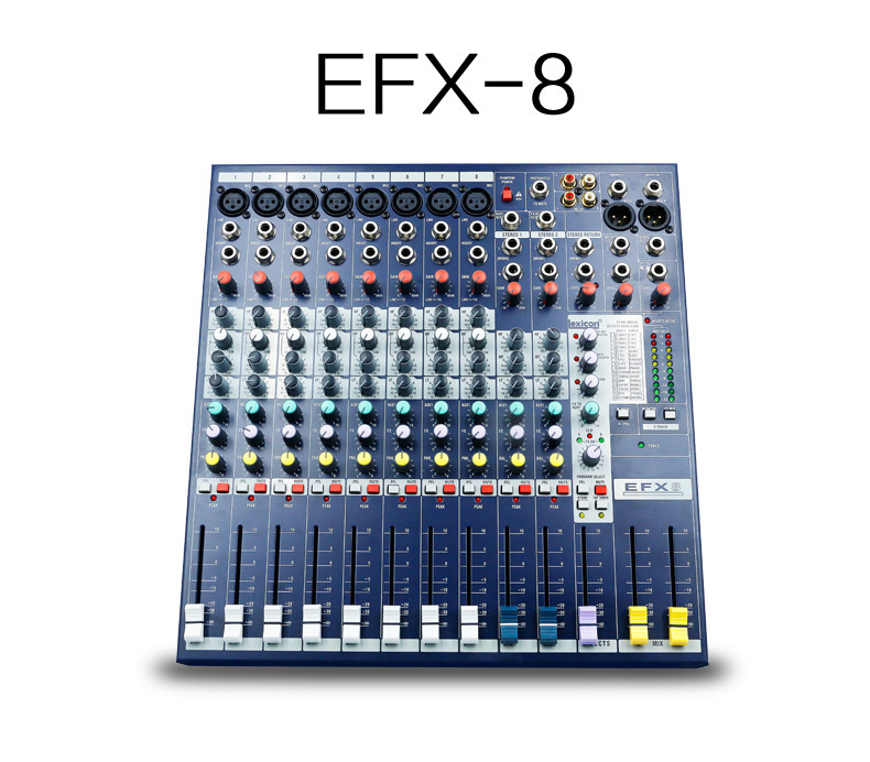 思音EFX8  8路带效果调音台