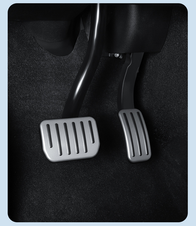 Suitable for the New Model Y/3/Yl Accelerator Pedal, Brake Pedal, Tesla Metal Accelerator Pedal, Foot Pedal Clip