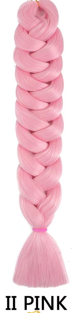 82 pulgadas Outre Xpression Braids gran pelucca de trenza africana negra pelucca de trenza sucia 165g