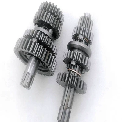 Motorcycle engine and accessories – auxiliary shaft