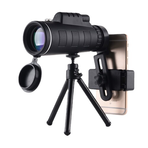 Telescope manufacturer 12X50&40X60 single eye tube binocular outdoor low light night vision high definition high power can be connected to mobile phone