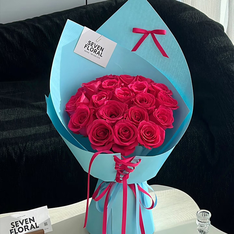 Papel de modelado de ballet rojo 157g papel kraft engrosado de papel de embalaje de flores materiales de papel de embalaje de flores al por mayor