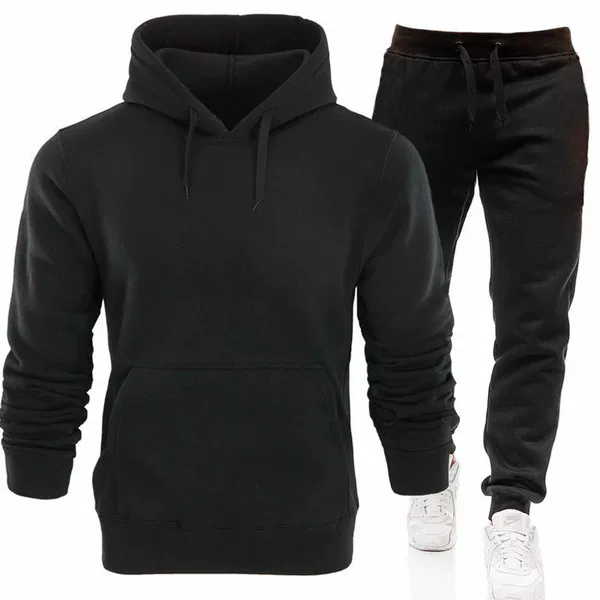 Fashion brand new suit sweater pullover European and American men's fashion autumn and winter men's hoodie sports sweater clothing