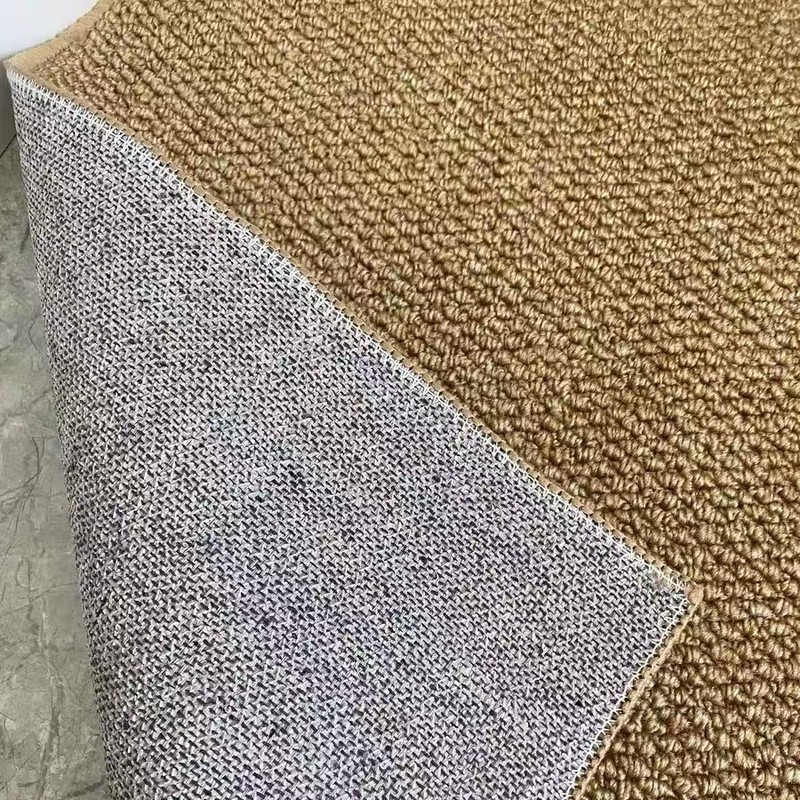 菠萝圈高级感家用地毯耐脏易打理仿剑麻地垫客厅茶几毯卧室床边毯|undefined