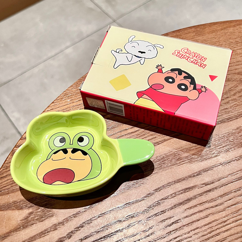 見た目もかわいいクレヨンしんちゃん陶器ディップソーサー家庭用調味料ソーサー味ソーサー醤油酢ソーサー鍋小皿|undefined