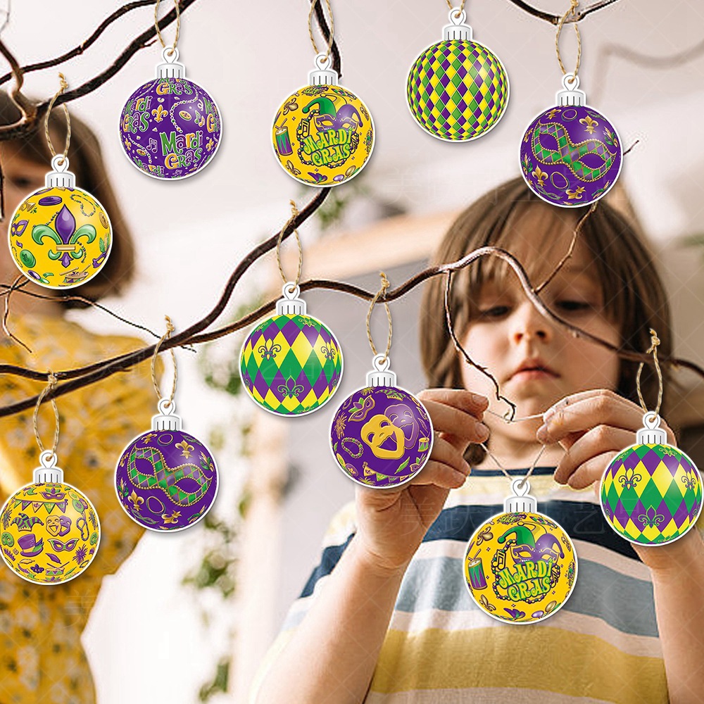 Nueva mascarada Tema del Partido de Carnaval decoración adornos colgantes carnaval escena diseño colgante