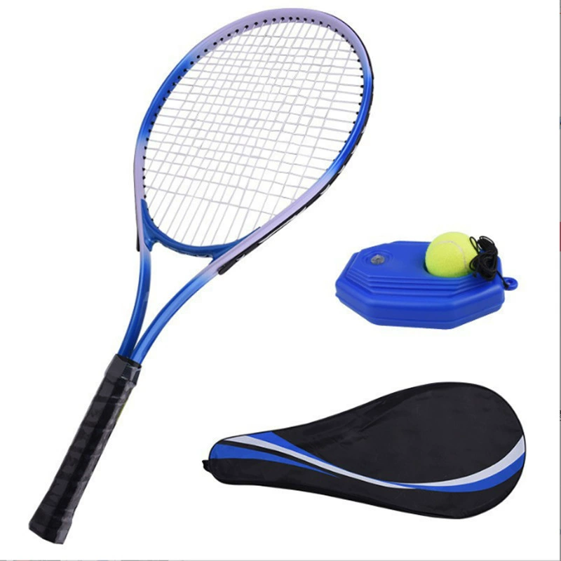Tennis travel children's racket for training, set for beginners