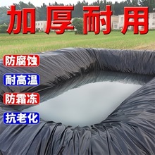 鱼塘加厚土工膜防水布蓄水池藕池防渗水护坡防漏黑色塑料布地膜