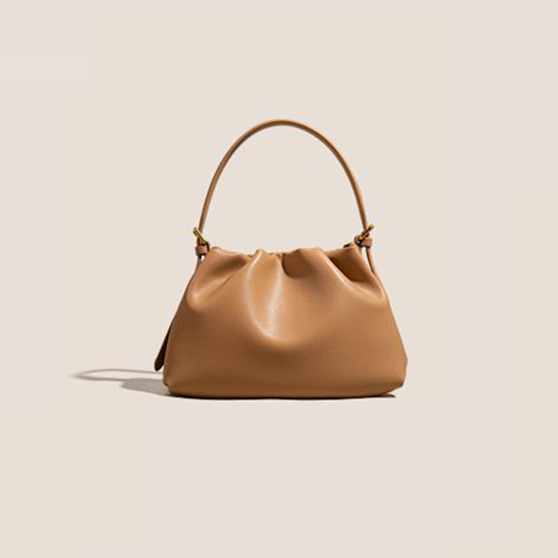2026 New Niche Luxury Handbag For Women, Fashionable Versatile Shoulder Bag, Casual Top Grain Cowhide Crossbody Cloud Bag - Thumbnail 6