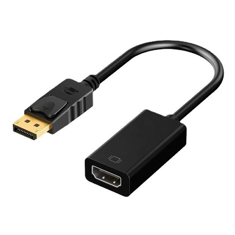 DP на HDMI кабель для подключения 4K*2K высокоразрешающий, преобразователь DisplayPort в HDMI для монитора компьютера