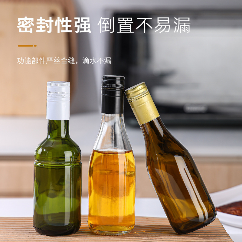 現物大腹墨緑透明ボルドーガラス瓶直筒褐色オリーブワインボトルメーカー卸売り|undefined