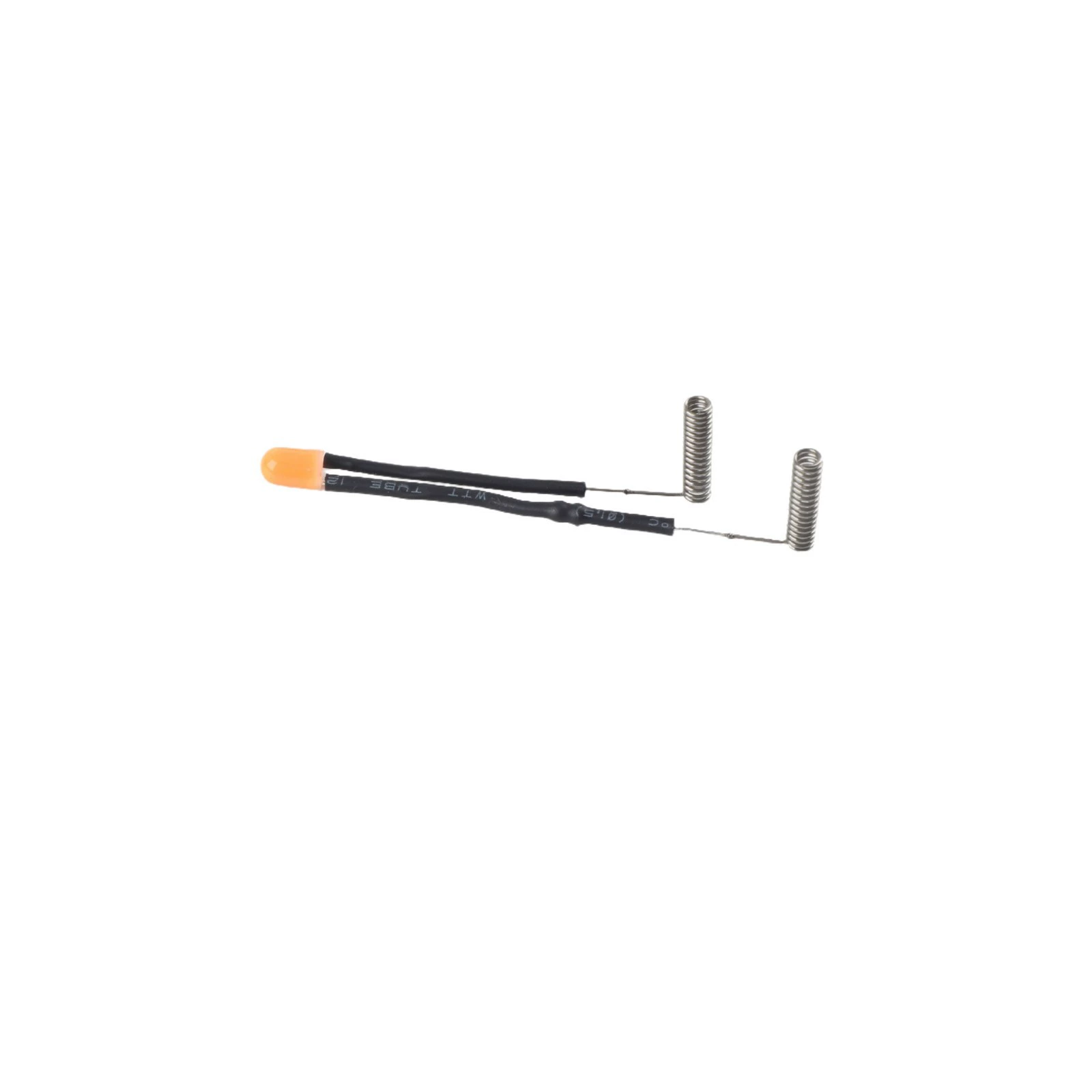 F4 orange continuous dual set+ spring LED light diode straw hat LED bead LED indicator light strip diode