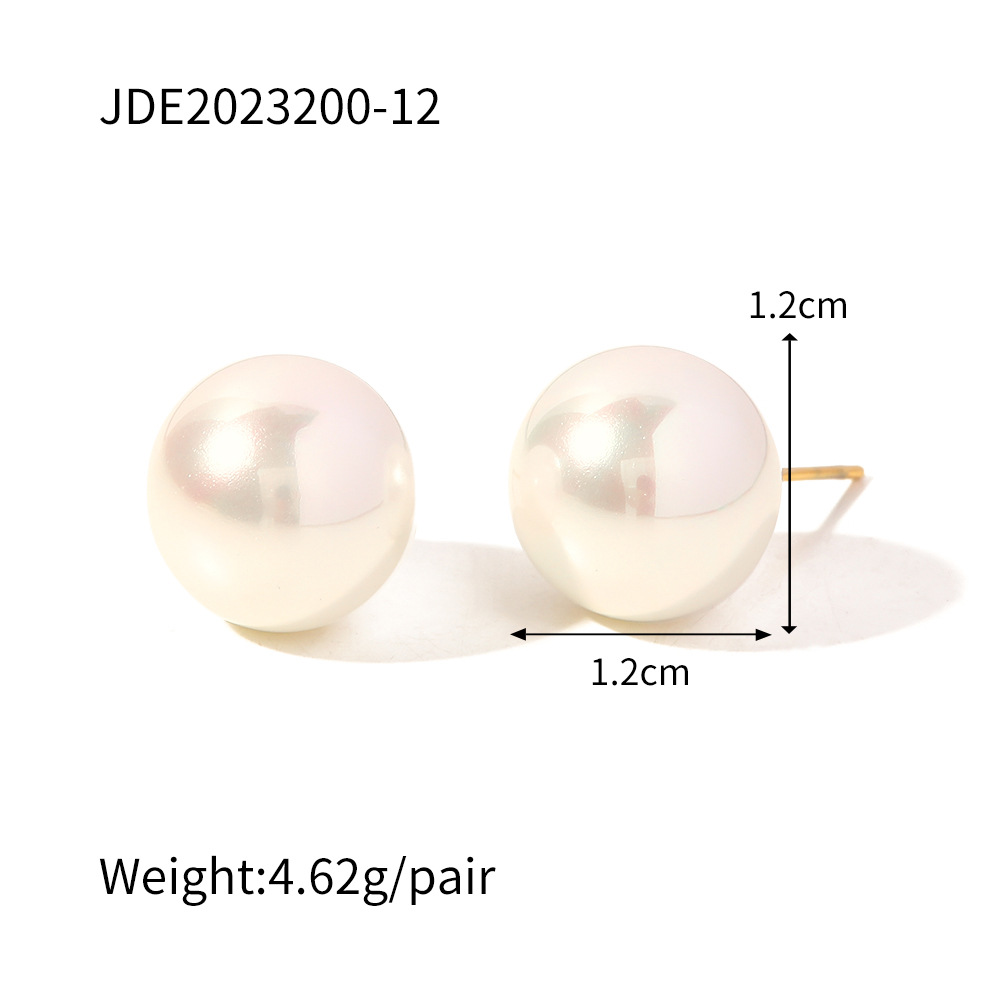 Pendientes redondos con diseño único, pendientes de alta gama para mujer, nuevo estilo popular 2023, pendientes de perlas con borlas.