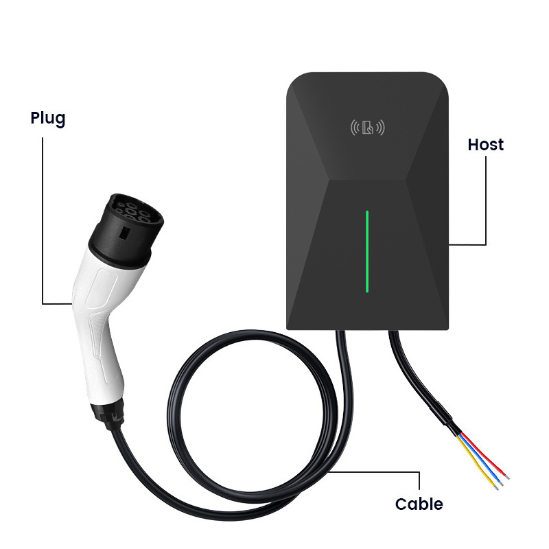 Type2 European Standard 22Kw Home and Commercial Charging Station, Exclusively for Cross-Border Use, Compatible with Tuya Ocpp, for Export to the Eu