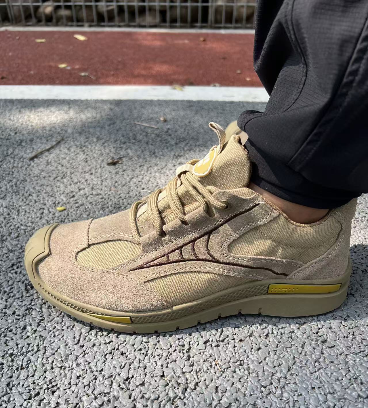 Men Special Work Shoes Labor Protection Steel Toe Anti-Smash Anti-Puncture Men's Safety Kevlar Midsole Anti-Slip Wear-Resistant Protective Work_vogvips.com