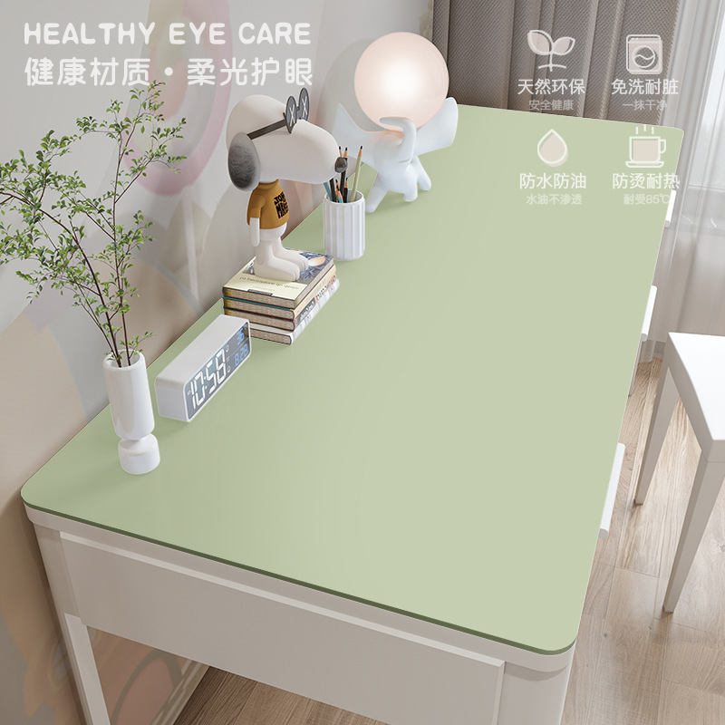 Estera de escritorio estera de estudio para niños Escritorio de escritorio estera de protección especial imitación de cuero estudiante escritorio estera del escritorio de la computadora
