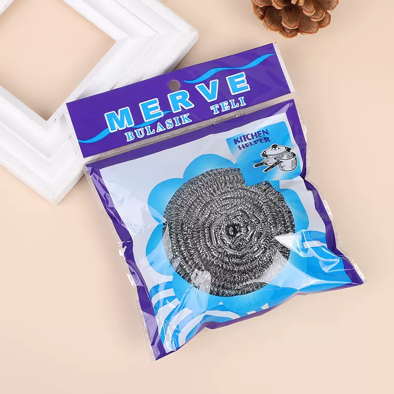 一个装50克40克钢丝球清洁球批发强效去污清洁刷锅神器钢丝球批发