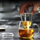 High borosilicate glass with liner filter flower tea cup office tea cup three-piece cup with lid mushroom cup