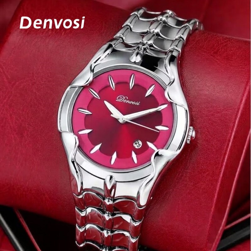 Cross-Border Millennium Y2K Style Men's High-Quality Date Display Luminous Waterproof Trendy Quartz Watch Cross-Border Millennium Y2K Style Men's High-Quality Date Display Luminous Waterproof Trendy Quartz Watch