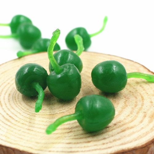 Simulation Food Play Small Number Cherry Mini Cherry Small Fruit DIY Material Resin Accessories Clay Cream Accessories